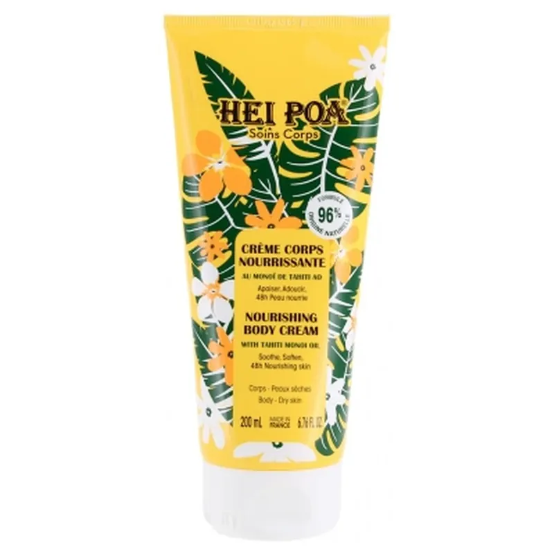 Hei Poa Cremă nutritivă pentru corp cu Monoï de Tahiti AO 200 ml Retur gratuit