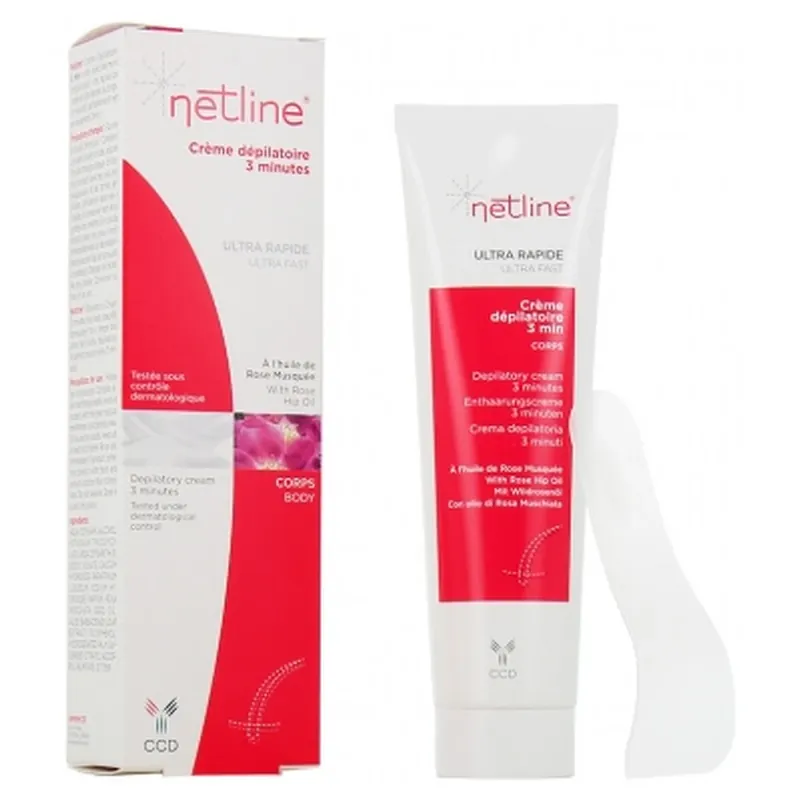 Netline Cremă depilatoare 3 minute 150 ml Plată sigură