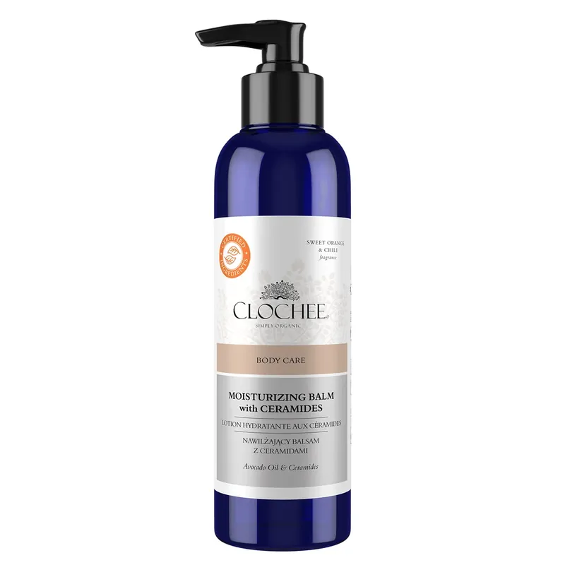 Clochee Body Care, loțiune hidratantă cu ceramide, Sweet Orange&Chilli, 250 ml Premium