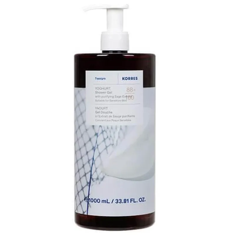 Comandă acum KORRES Gel de duș iaurt 1000ml