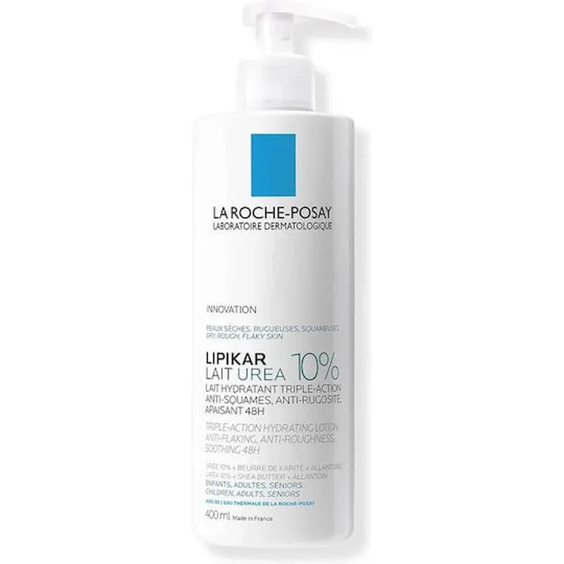 La Roche Posay Lipikar Urea 10% Loțiune hidratant pentru corp cu Uree pentru piele uscată/foarte uscată & sensibilă 400ml Cumpără acum