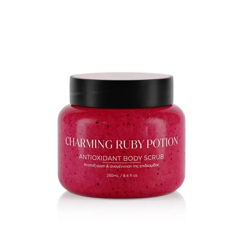Chilipir LAVISH CARE Charming Ruby Potion Body Scrub cu parfum de rodie 250ml