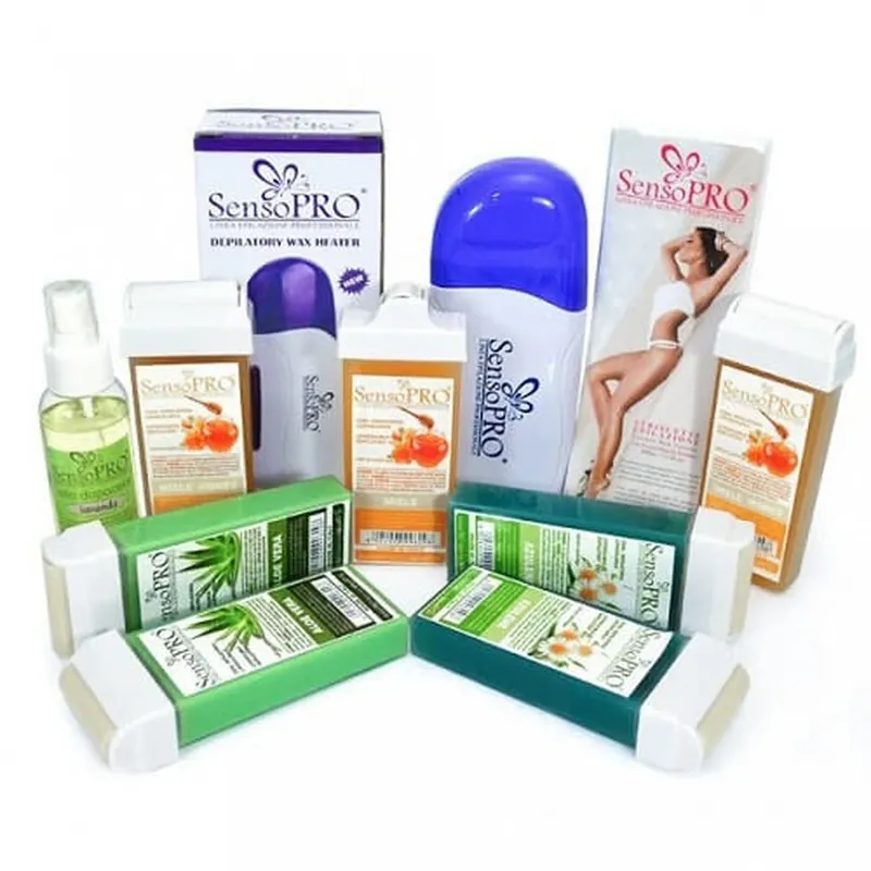 Kit complet de Epilare Senso Pro + CADOU Rezerva Ceara aplicator ingust Comandă acum