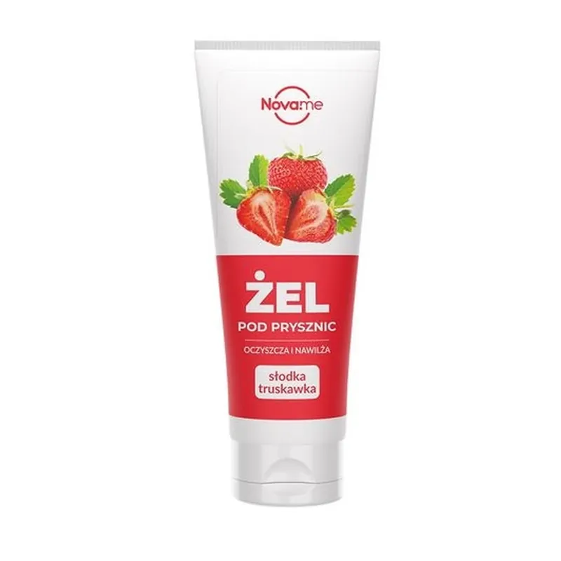 Novame, Gel de duș, căpșuni dulci, 250 ml Plată sigură