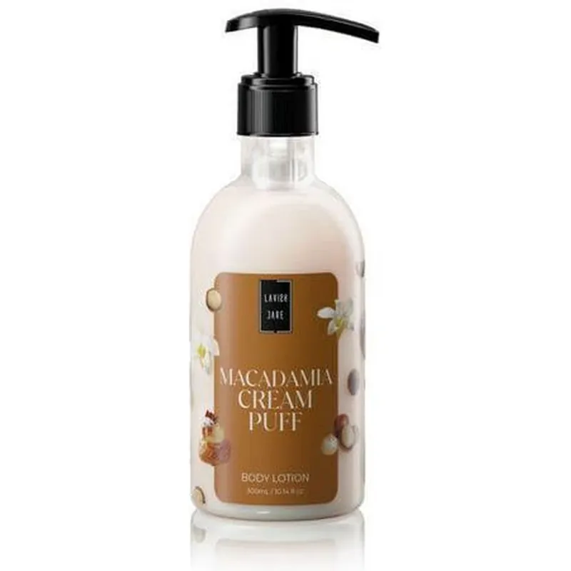 Lavish Care Macadamia Cream Puff Crema hidratant pentru corp cu Aromă Vanilie 300ml Cel mai bun preț