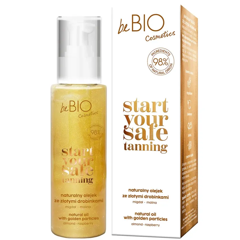 Preț mic beBIO Ewa Chodakowska, ulei natural cu particule aurii, 100 ml
