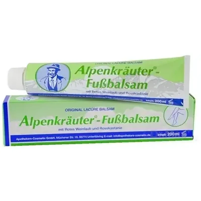Plată securizată Apothhekers-Cosmetic Alpenkräuter - Fussbalsam
