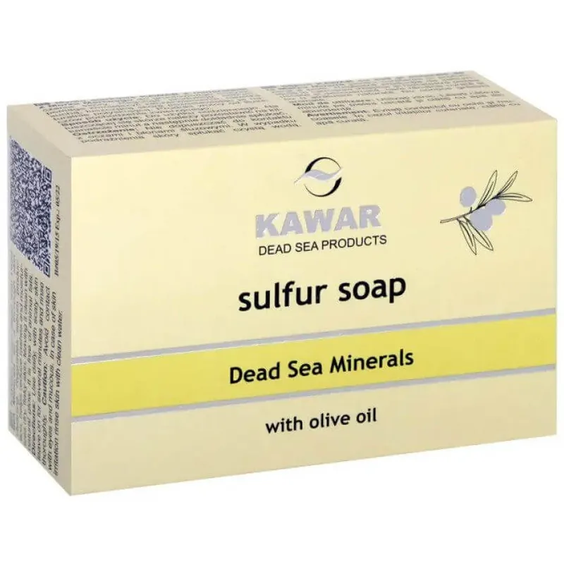 Kawar Săpun de sulf cu minerale din Marea Moartă 120 g Nu rata