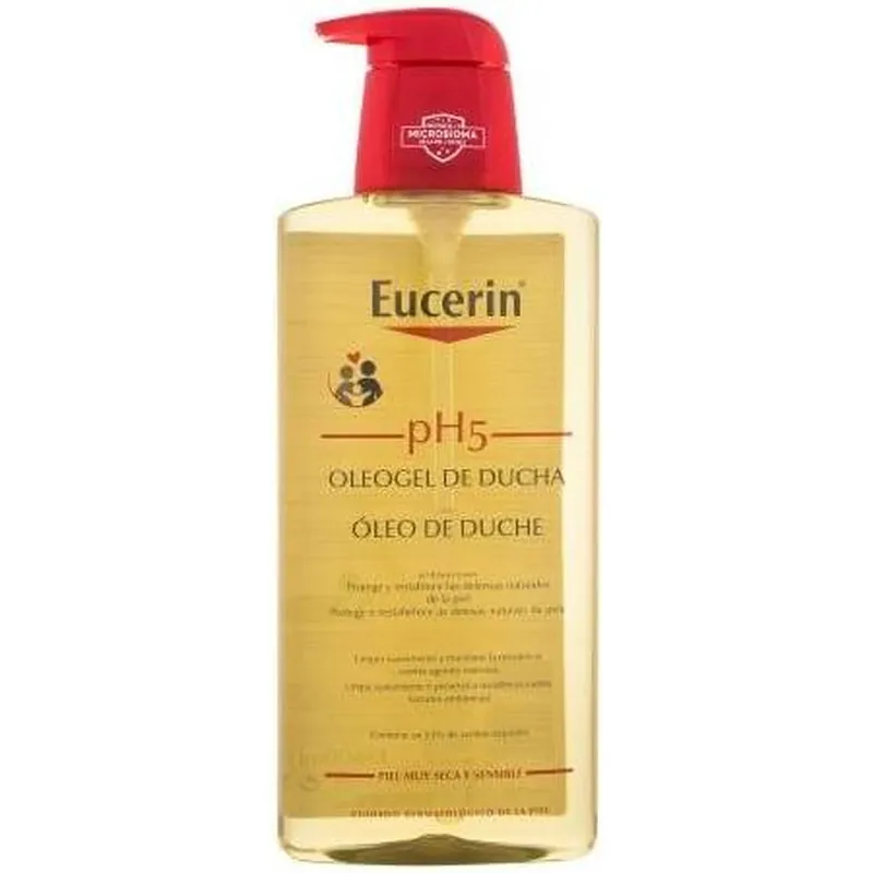 Calitate înaltă Eucerin pH5 Ulei de duș 1×400 ml, pentru piele sensibilă