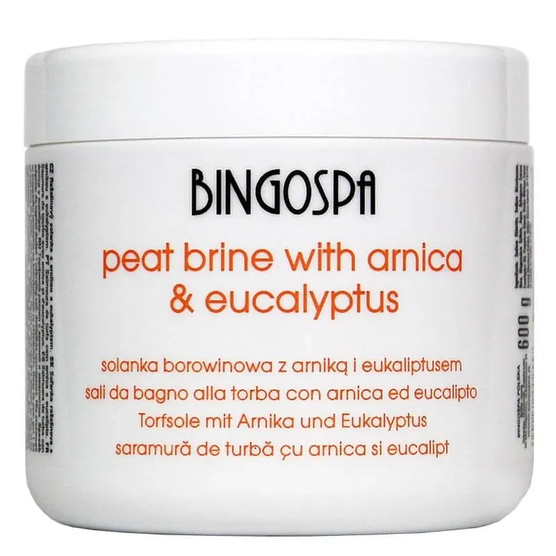 BingoSpa Saramură de nămol cu Arnica și Eucalipt, 600 g Livrare rapidă