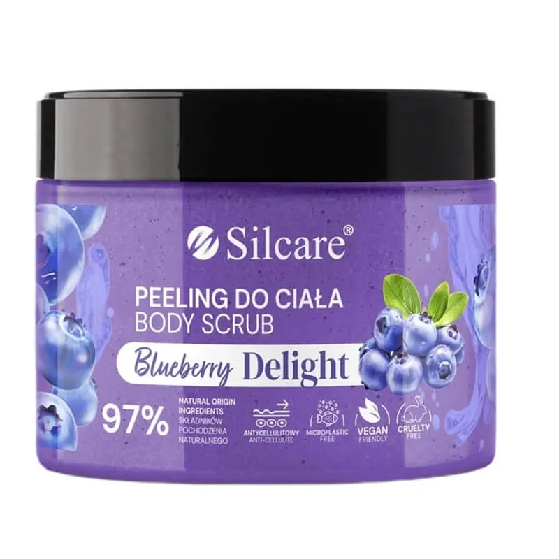 Ultima șansă Silcare Blueberry Delight Body Scrub, 350 ml