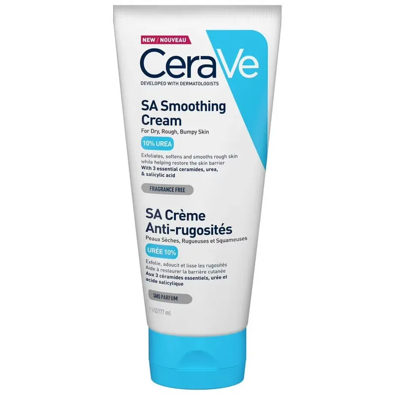 Cremǎ hidratantǎ și exfoliantă pentru corp CeraVe, piele uscată și aspră cu rugozități, 177 ml, L‘Oréal Lichidare de stoc