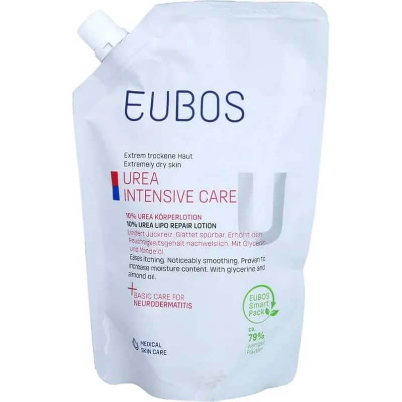 EUBOS DRY SKIN Uree 10% Loțiune de corp Reîncărcare 400 ml Cel mai bun preț
