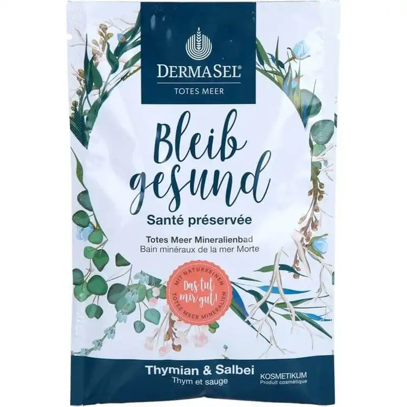 DERMASEL Cristale de baie din Marea Moartă Rămâi sănătos 60 g Reducere de preț