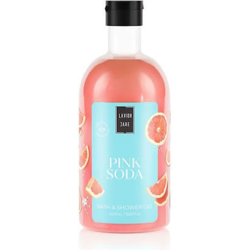 Premium LAVISH CARE Gel de duș și baie Pink Soda Gel de duș 500ml