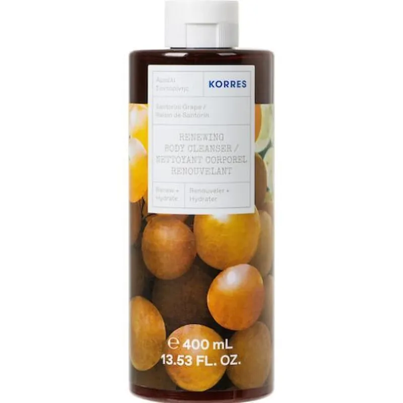 Preț mic Gel de duș KORRES Santorini Vine 400ml