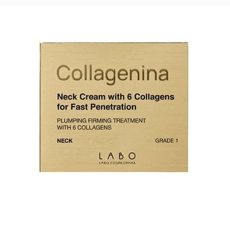 COLLAGENINA Cremă pentru gât de gradul 1 Cremă pentru gât cu 6 molecule de colagen, 50ml Cumpără acum