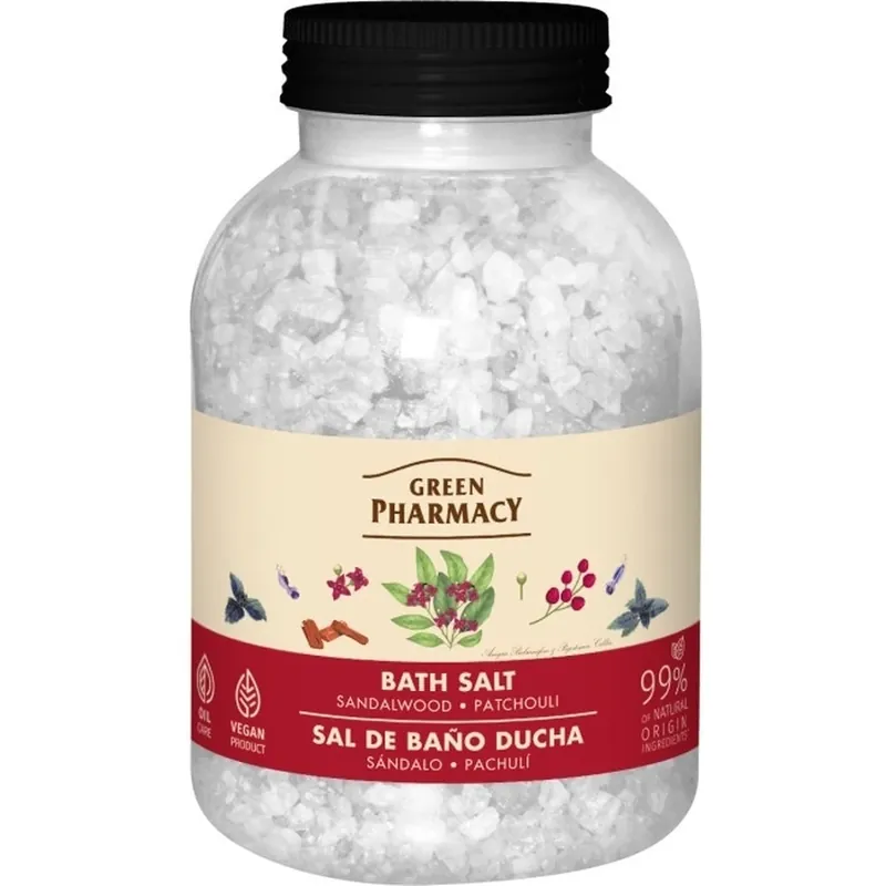 Green Pharmacy Sare de baie cu lemn de santal și patchouli 1 ... Cel mai vândut