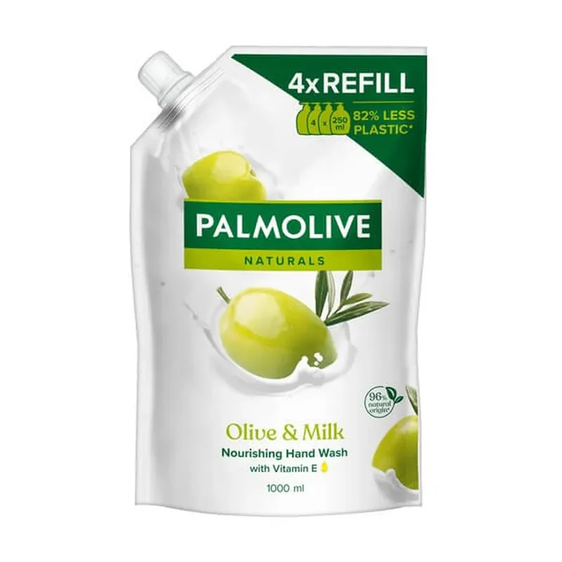 Preferatul clienților Palmolive, Milk & Olive, săpun lichid, refill, 1000 ml