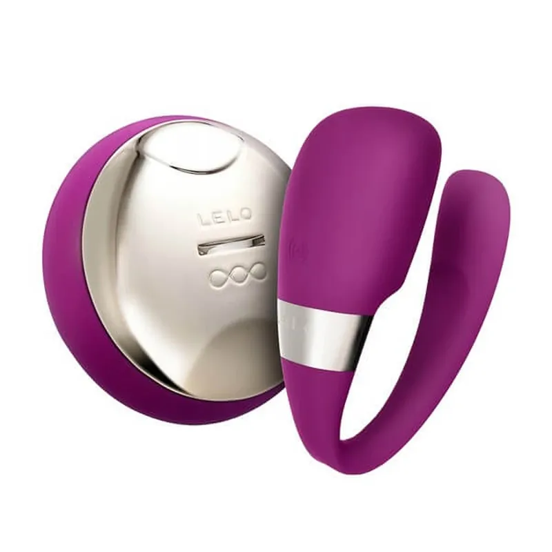 Noutate LELO Tiani 3 For Couples, vibrator pentru cupluri, fuchsia, 1 buc.