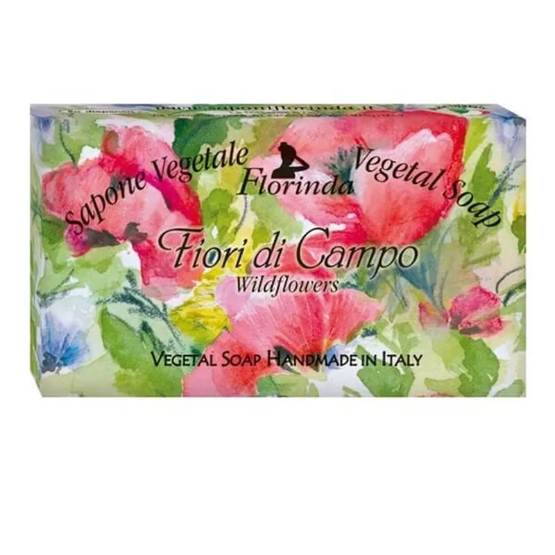 Florinda, săpun vegetal natural, flori de câmp, 100 g Premium