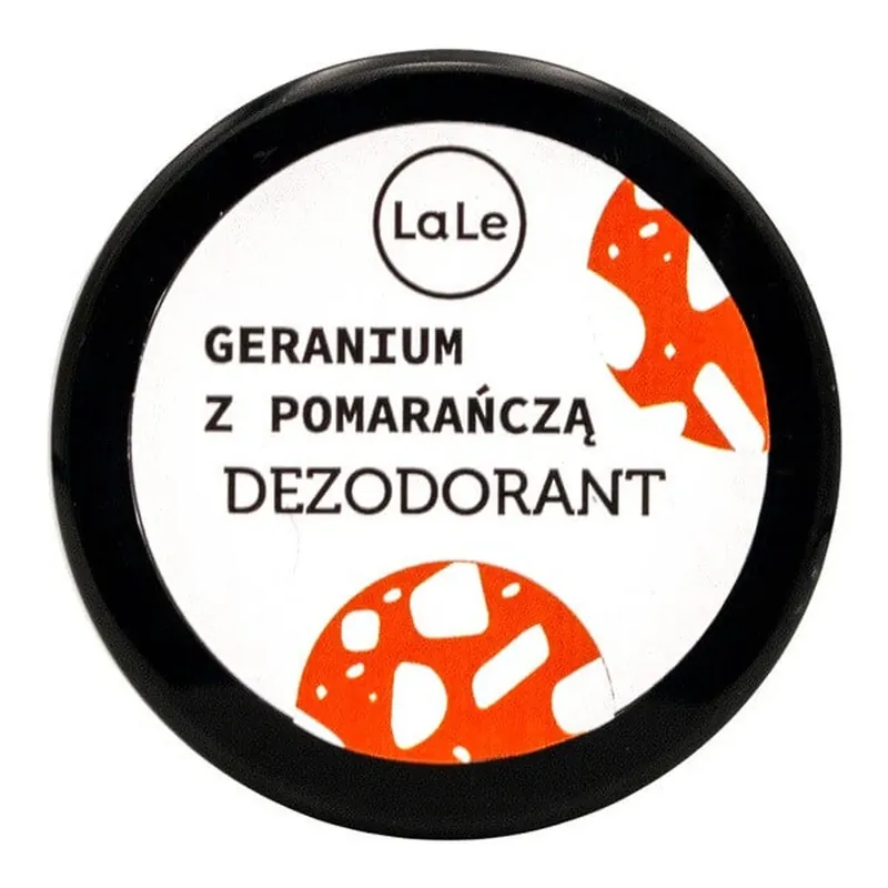 LaLe, deodorant în cremă, geranium cu portocale, 50 ml Lichidare de stoc