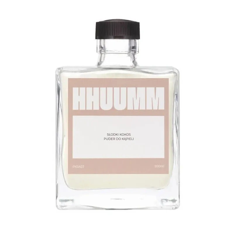 Preț promoțional Hhuumm, pudră de baie, nucă de cocos dulce, 500 ml