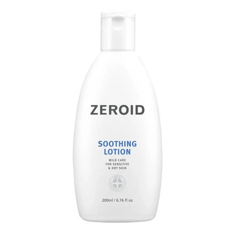 Loțiune calmantă Zeroid, emulsie pentru pielea uscată, iritată și sensibilă, 200 ml Vezi acum