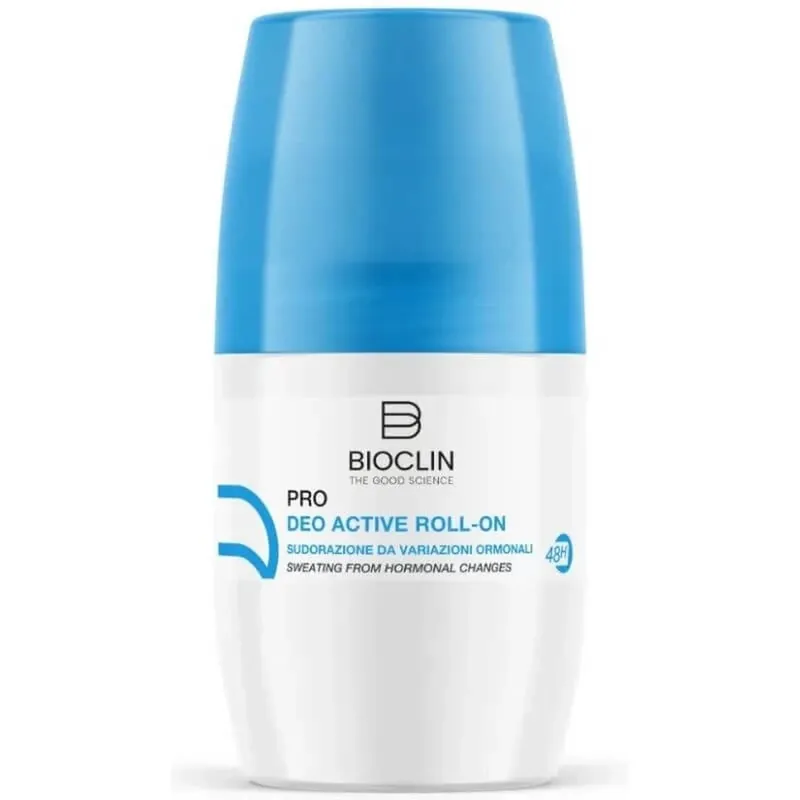Bioclin Pro Active Deo Roll-On 48h Anti-Sweat - 50g Promo Livrare rapidă