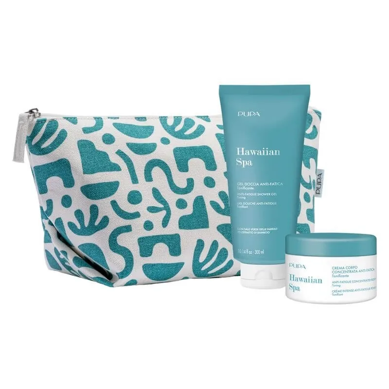Preferatul clienților Kit spa hawaiian Pupa - ritual de wellness drenant și tonifiant