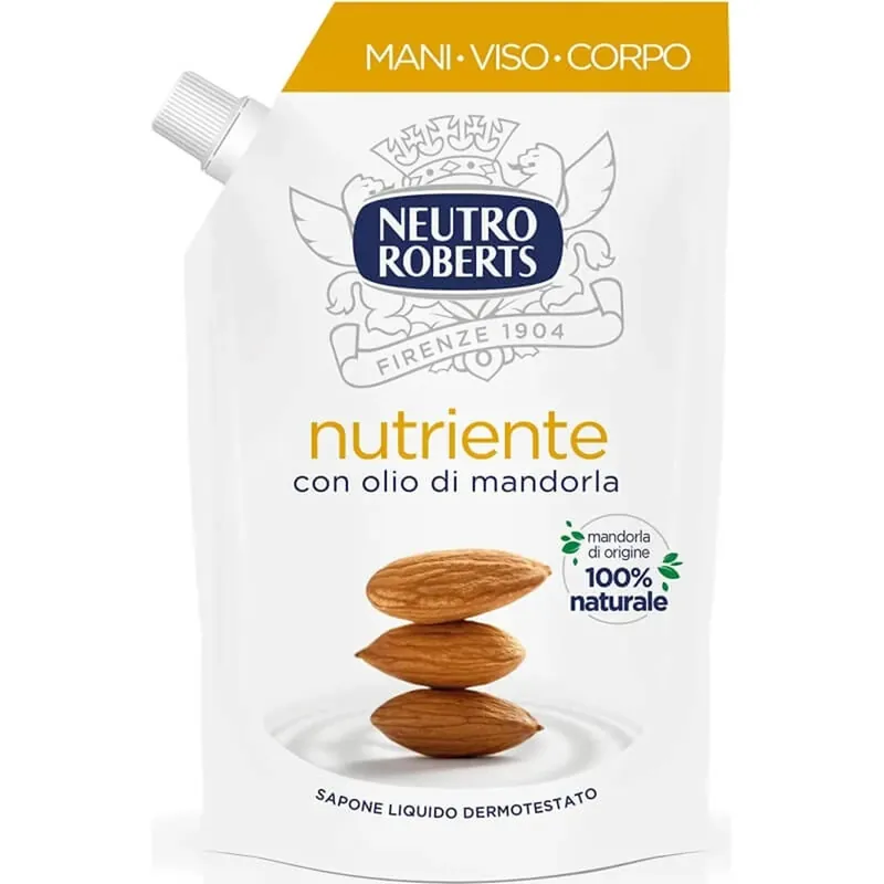 Premium Neutro roberts Ulei de migdale - săpun lichid hrănitor - 400 ml refill