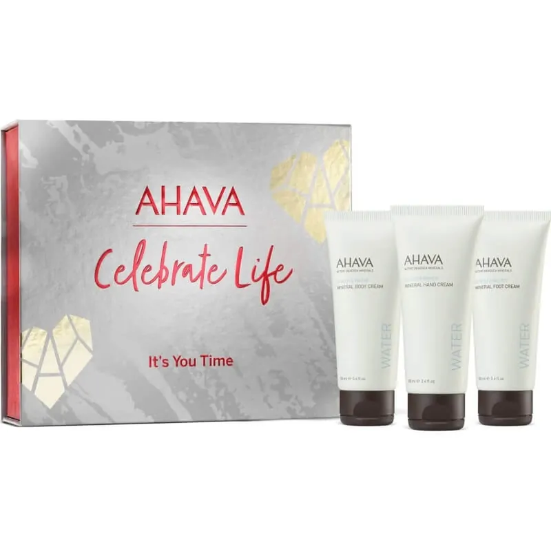 Ahava – Este momentul tău – set de hidratare pentru corp Reducere extra