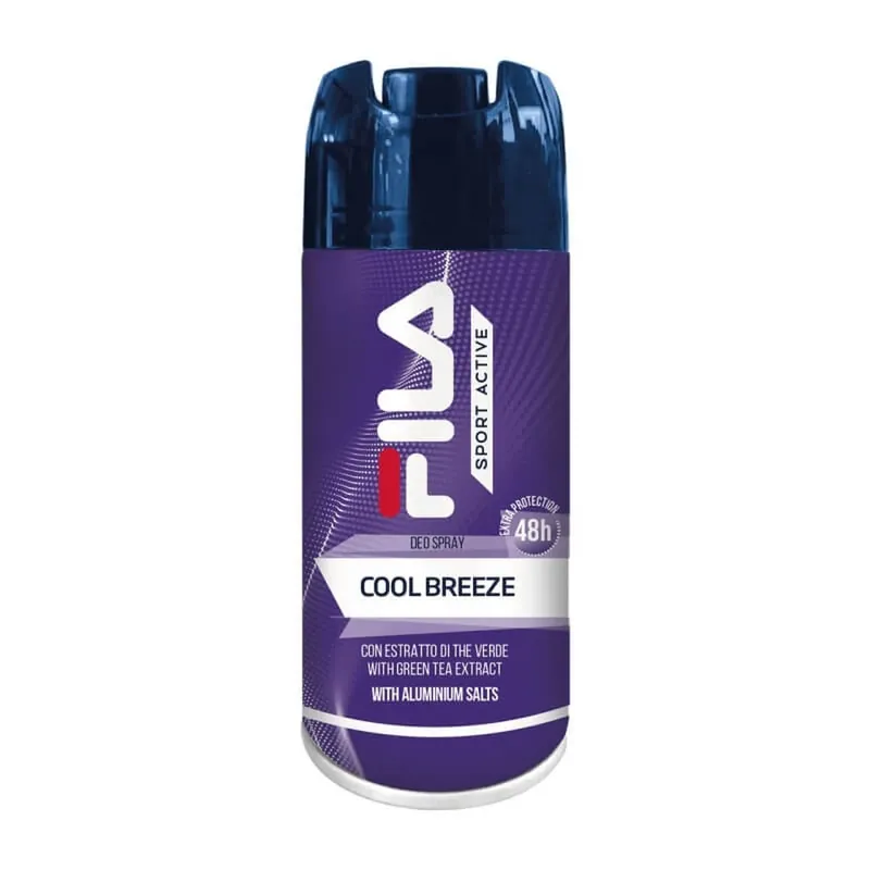 Fila Cool Breeze – deodorant spray pentru protecție și prospețime, 150 ml Popular