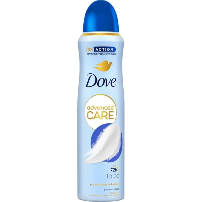Nu rata Dove Advanced Care talc - deodorant spray 150 ml
