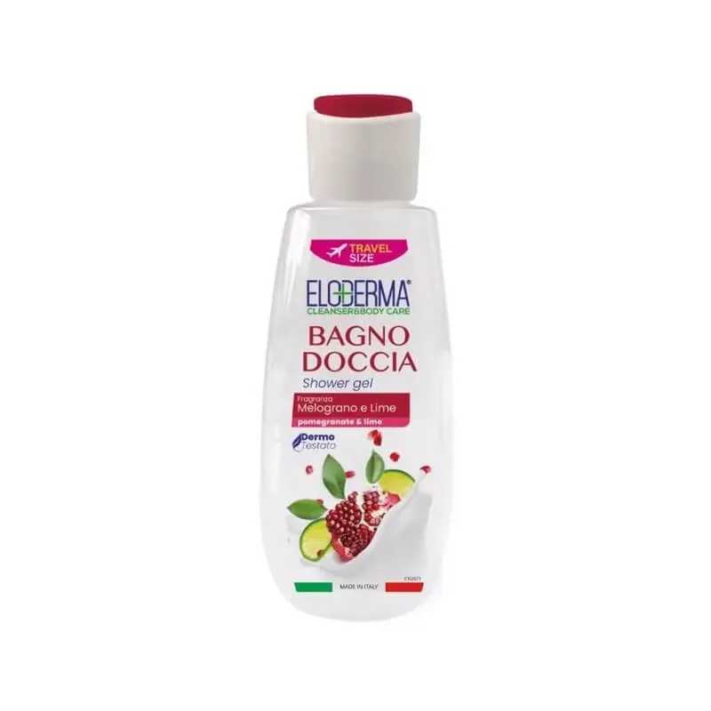 Expediere rapidă Eloderma Rodie și lămâie verde – gel de duș 100 ml, format de călătorie
