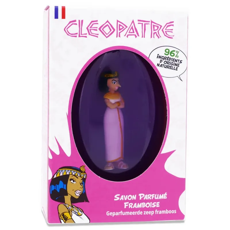 LE COMPTOIR DU BAIN CLEOPATRE SĂPUN PARFUMAT CU ZMEURĂ 75G Reducere