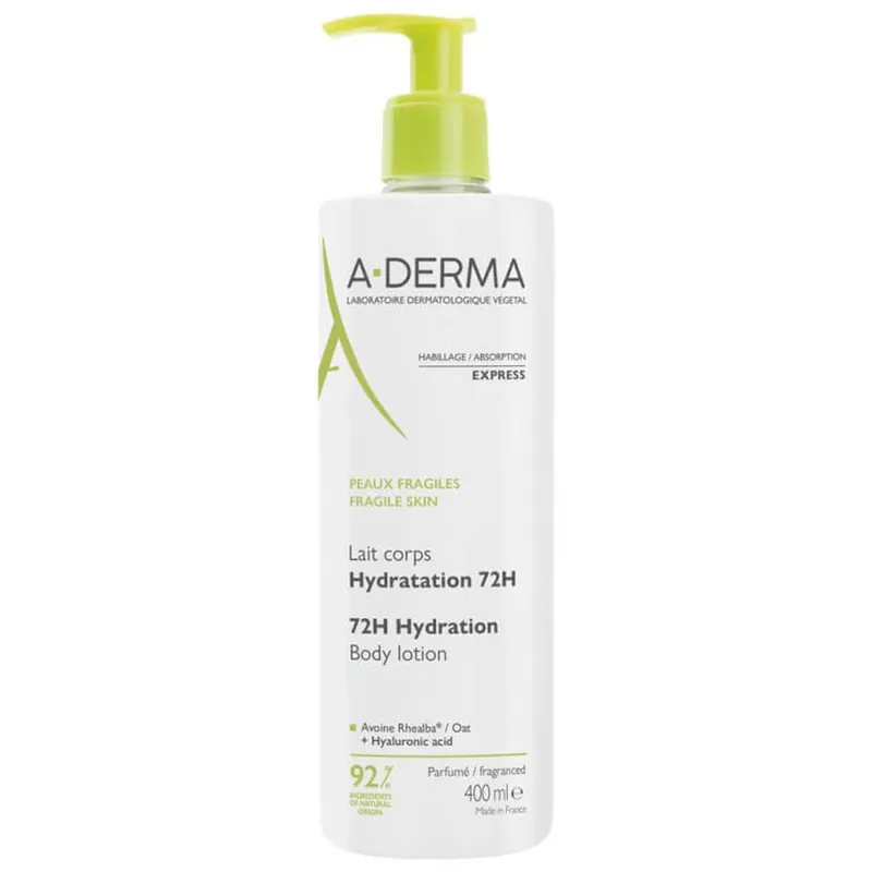ADERMA LOIUNE DE CORP CU HIDRATARE DE 72 DE ORE 400 ML Cumpără online