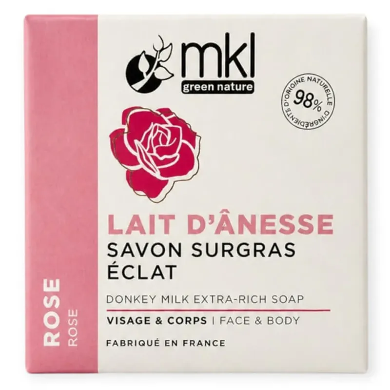 Mai ieftin MKL LAPTE DE MĂGARĂ SĂPUN HIDRATANT ECLAT ROSE 100G