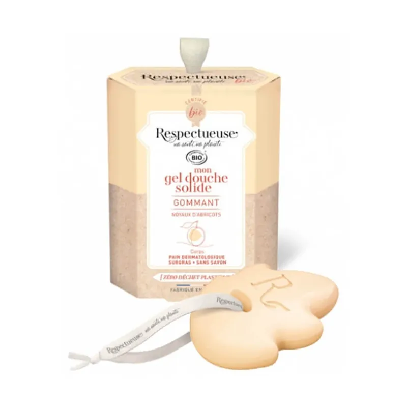 Cumpără acum RESPECTUEUSE BIO – GELUL MEU DE DUȘ SOLID EXFOLIANT 75G