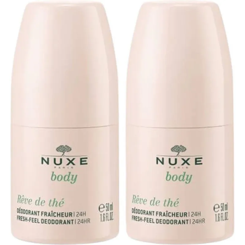 Nuxe Deodorant sub formă de Roll-On 2x50ml Reducere specială