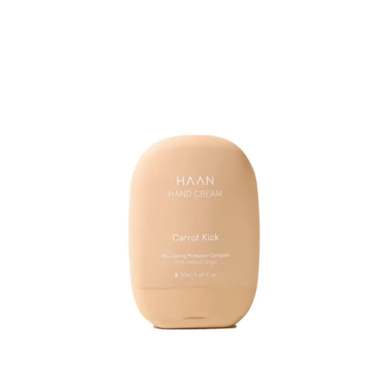 Reducere de preț Crema hranitoare pentru maini cu complex prebiotic, Carrot Kick, 50 ml, Haan