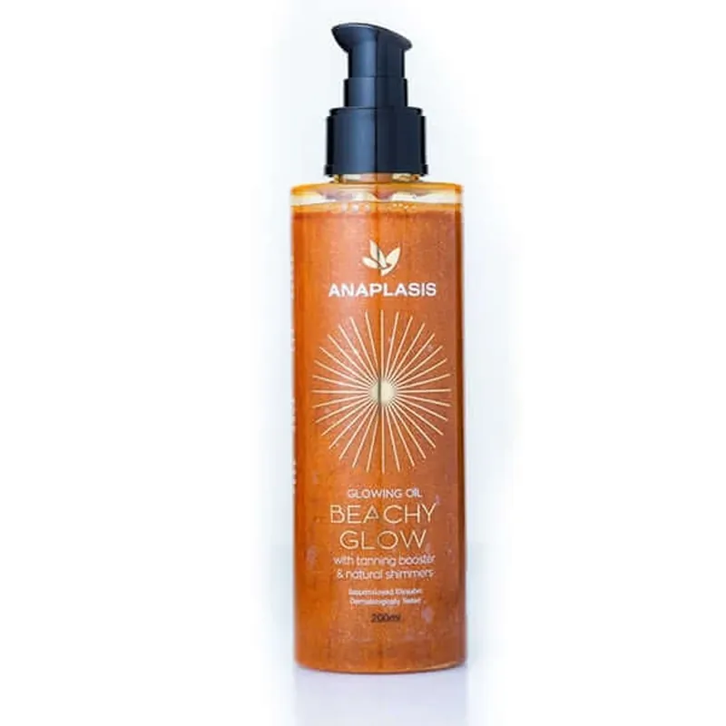 Reduceri Anaplasis Glow Ulei pentru bronzare rapidă cu ceară naturală de albine și perle irizate 200 ml