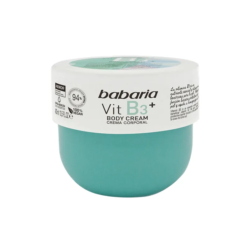 Ofertă specială Babaria Cremă de corp cu vitamina B3, 400 ml