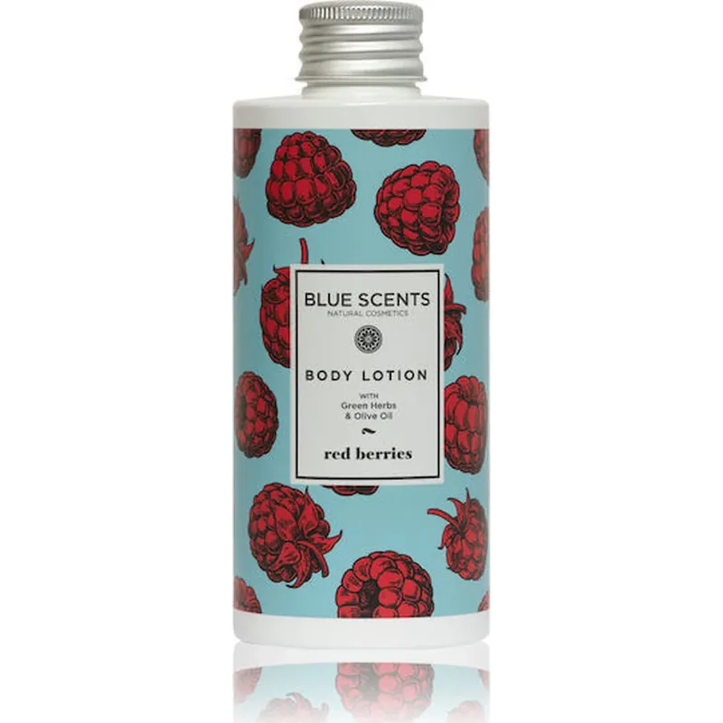 Blue Scents Red Berries Loțiune hidratant pentru corp pentru piele uscată & sensibilă 300ml Reducere de preț