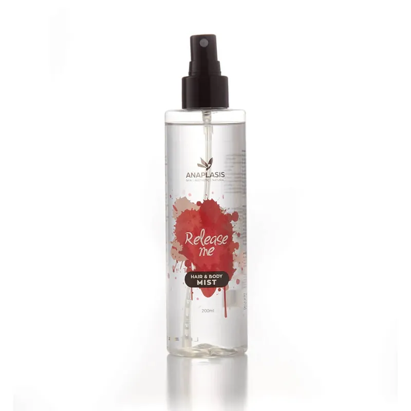 Anaplasis Hair & Body Mist Release Me Cu coacăz negru, iasomie, vanilie și parfum de vanilie Evening Primrose 200ml Ieftin