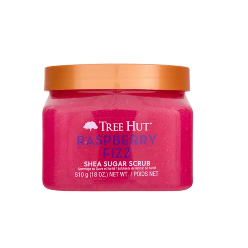 Expediere rapidă Exfoliant de corp Shea Sugar Scrub, Raspberry Fizz, 510 g, Tree Hut