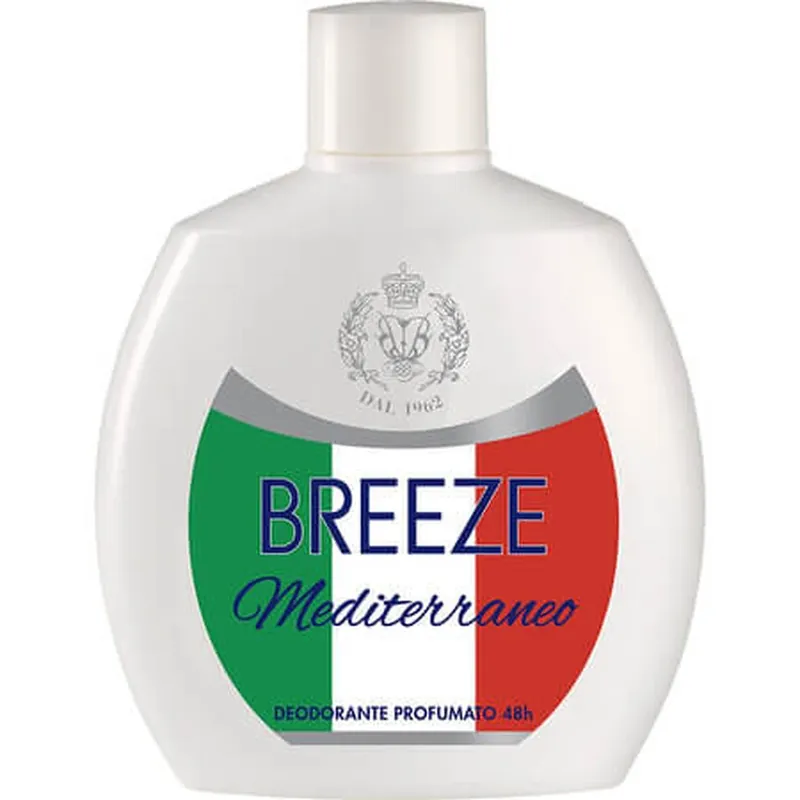 Deodorant squeeze Mediterraneo, 100 ml, Breeze Retur ușor