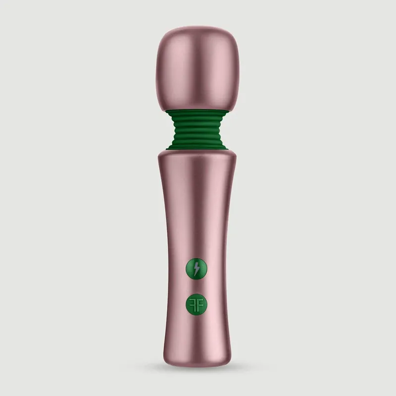 FemmeFunn Bougie Baghetă vibratoare de masaj - Rose Gold Cumpărături sigure