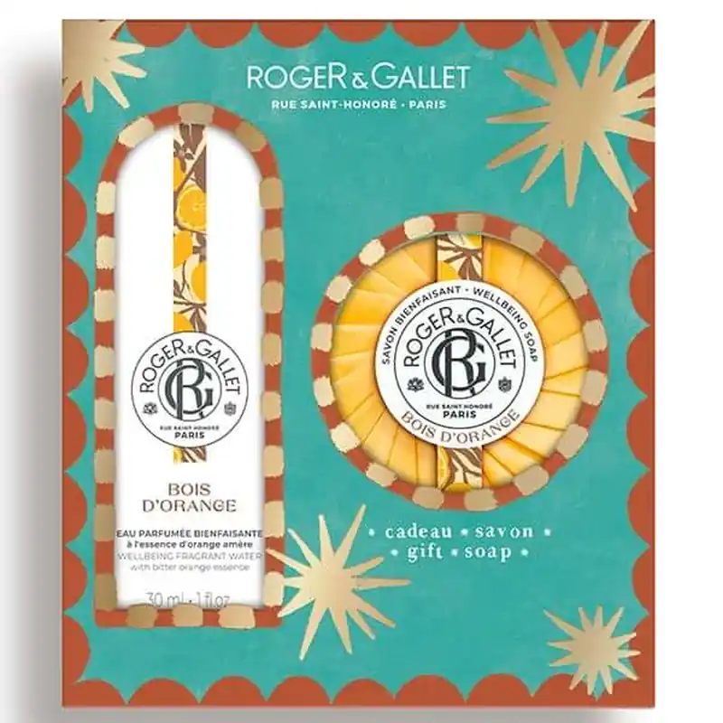 Roger&Gallet Promo Bois d‘Orange Eau Parfumee Wellbeing Apă parfumată 30ml & Săpun 100g 1 set Preț promoțional