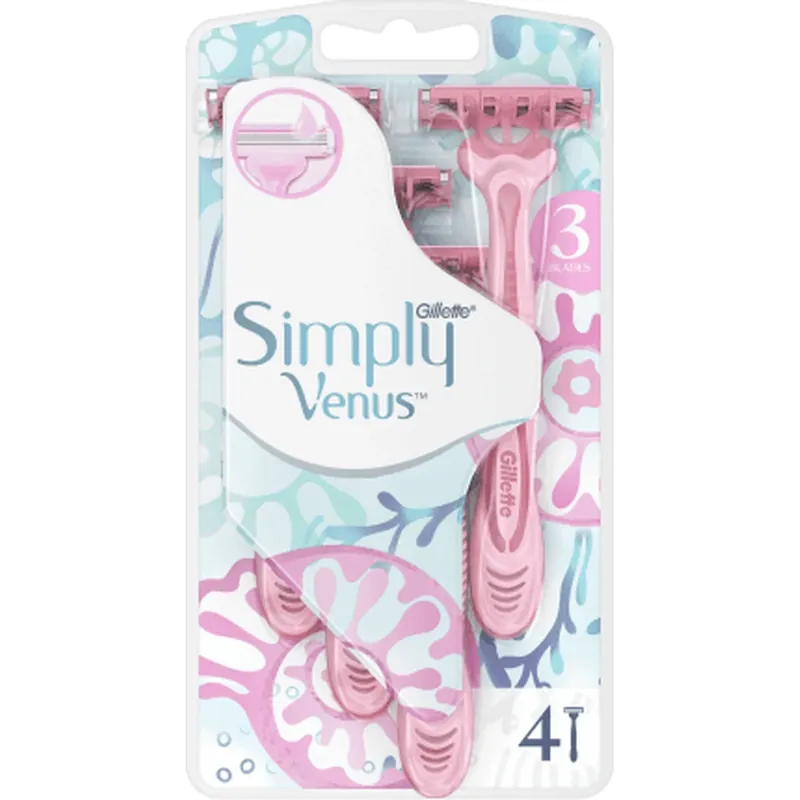 Gillette Venus Lame de ras simply, 4 buc Mai ieftin